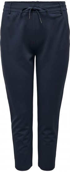 Only Carmakoma Goldtrash Classic Pants Navy - Παντελόνια - 