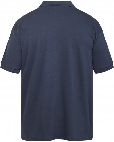 North Latitude 61130 Πόλο Πικέ με Στάμπα στο Στήθος Ναυτικό Μπλε - Πόλο μπλουζάκια - Aνδρικά μπλουζακια πολο μεγάλα μεγέθη