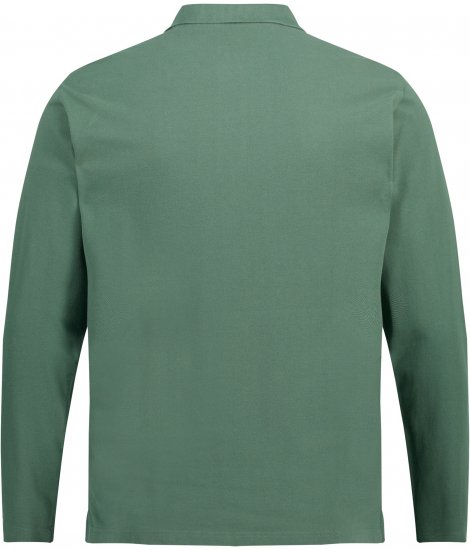 JP1880 Polo Shirt Long Sleeve Pique Cactus - Πόλο μπλουζάκια - Aνδρικά μπλουζακια πολο μεγάλα μεγέθη