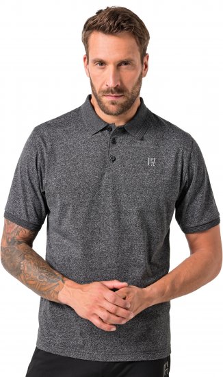 JAY-PI FLEXNAMIC® Poloshirt Dark Grey - Πόλο μπλουζάκια - Aνδρικά μπλουζακια πολο μεγάλα μεγέθη