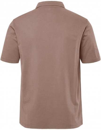 JP1880 Polo Shirt Short Sleeve Pique Vintage Brown - Πόλο μπλουζάκια - Aνδρικά μπλουζακια πολο μεγάλα μεγέθη