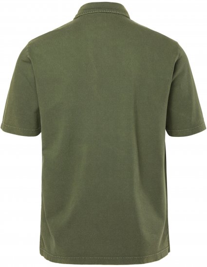 JP1880 Polo Shirt Short Sleeve Pique Vintage Green - Πόλο μπλουζάκια - Aνδρικά μπλουζακια πολο μεγάλα μεγέθη