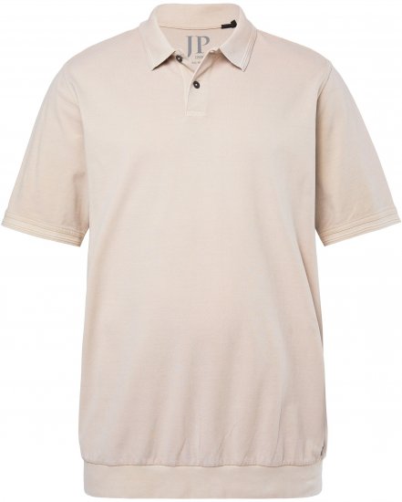 JP1880 Polo Shirt Short Sleeve Pique Dark Dusty Pink - Πόλο μπλουζάκια - Aνδρικά μπλουζακια πολο μεγάλα μεγέθη