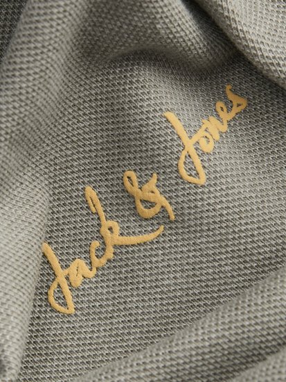 Jack & Jones Blaze Short Sleeve Polo Grey - Πόλο μπλουζάκια - Aνδρικά μπλουζακια πολο μεγάλα μεγέθη