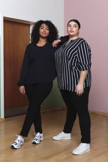 Kaffe Curve Machi Knit Πουλόβερ Βαθύ μαύρο - φούτερ/Φούτερ με κουκούλα - 