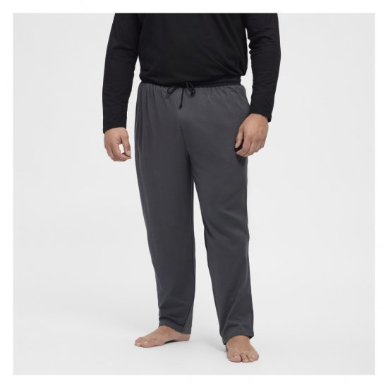 North Latitude Pyjama Pants Dark Grey Charcole - Πιτζάμες - Πιτζάμεσ ανδρικεσ υπερμεγεθη