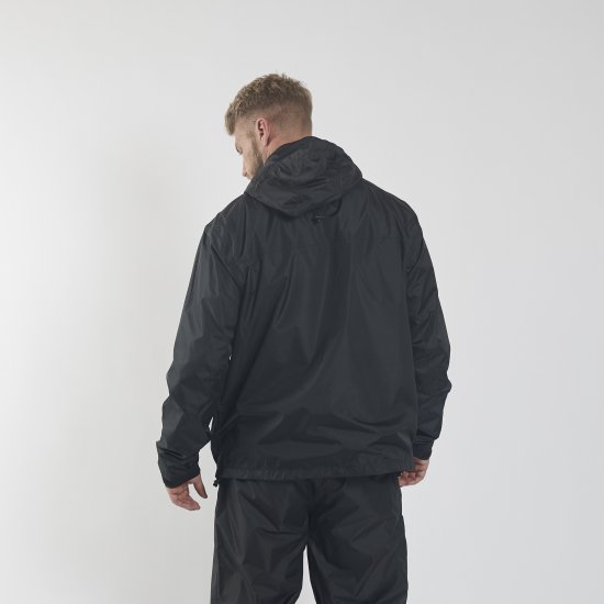 North Latitude Rain Jacket Black TALL - Αθλητικά ρούχα & Outdoor - Aθλητικα ρούχα μεγάλα μεγέθη ανδρικά