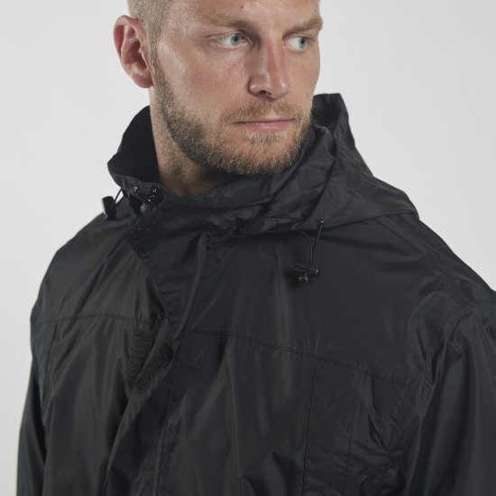 North Latitude Rain Jacket Black TALL - Αθλητικά ρούχα & Outdoor - Aθλητικα ρούχα μεγάλα μεγέθη ανδρικά