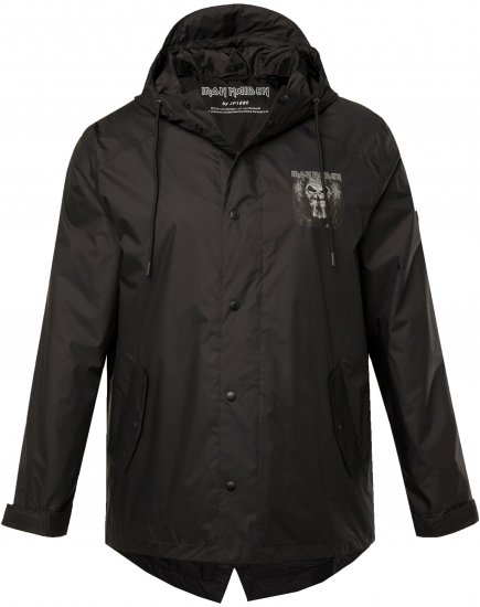 JP1880 Iron Maiden Rain Jacket Black - Αθλητικά ρούχα & Outdoor - Aθλητικα ρούχα μεγάλα μεγέθη ανδρικά