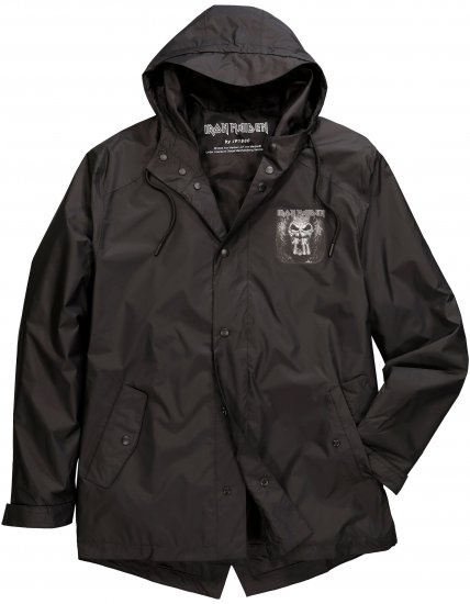 JP1880 Iron Maiden Rain Jacket Black - Αθλητικά ρούχα & Outdoor - Aθλητικα ρούχα μεγάλα μεγέθη ανδρικά