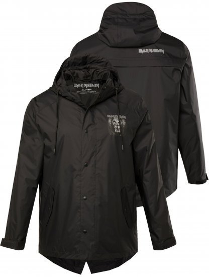 JP1880 Iron Maiden Rain Jacket Black - Αθλητικά ρούχα & Outdoor - Aθλητικα ρούχα μεγάλα μεγέθη ανδρικά