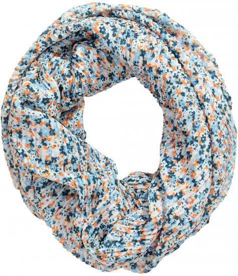 Ulla Popken Ditsy Floral Infinity Scarf Off-White - Αξεσουάρ - 