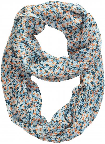 Ulla Popken Ditsy Floral Infinity Scarf Off-White - Αξεσουάρ - 