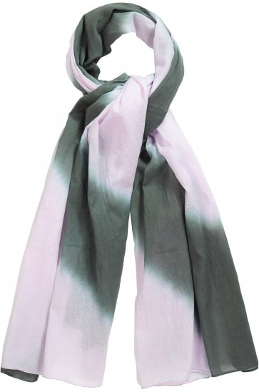 Ulla Popken Batik Striped Scarf Lavender - Αξεσουάρ - 