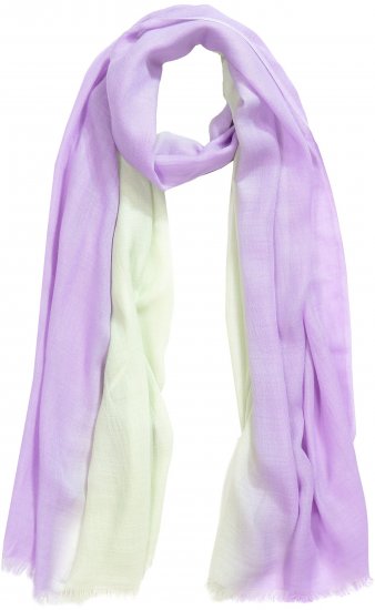 Ulla Popken Fringed Ombre Scarf Pistachio - Αξεσουάρ - 