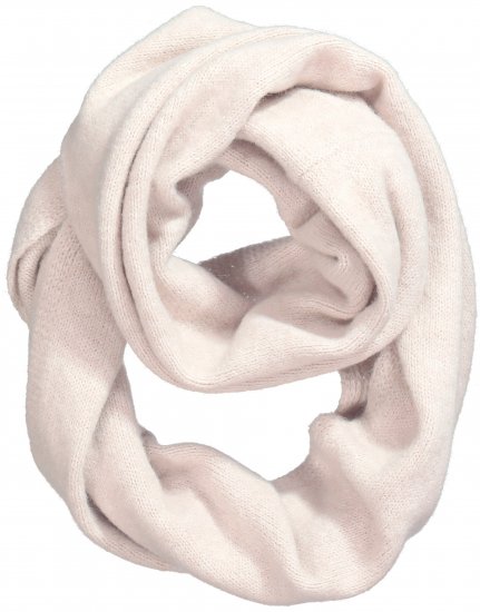 Ulla Popken Knit Infinity Scarf Pastel Pink - Αξεσουάρ - 