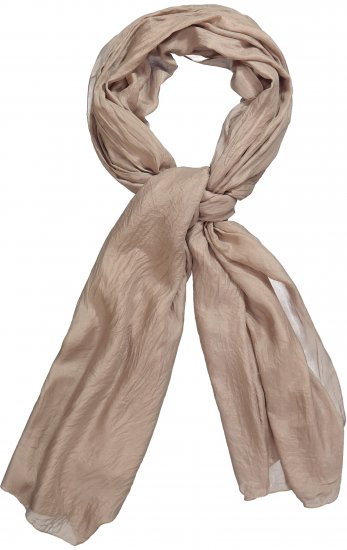 Ulla Popken Silk Scarf Camel - Αξεσουάρ - 