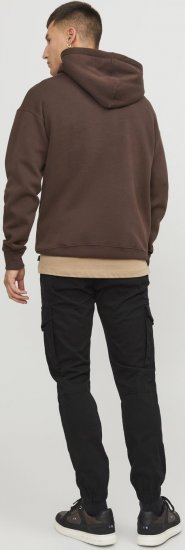 Jack & Jones Paul Flake Cargo Pants Black - Τζιν και παντελόνια - Aνδρικα τζιν παντελόνια μεγάλα μεγέθη