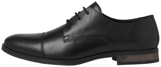 Jack & Jones Raymond Leather Shoes Anthracite - Ανδρικά Παπούτσια 40-52 - 