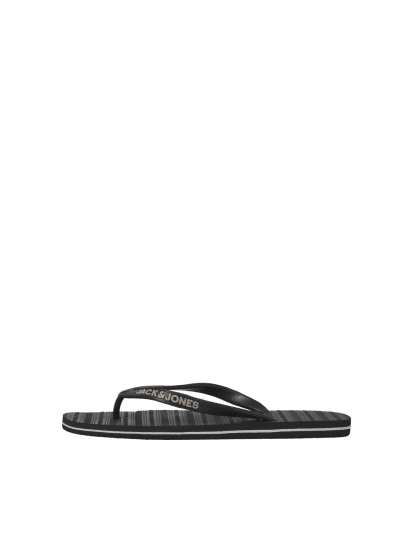 Jack & Jones Basic Flip Flop Slippers Anthracite - Ανδρικά Παπούτσια 40-52 - 