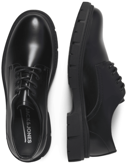 Jack & Jones Baker Lace Shoes Anthracite - Ανδρικά Παπούτσια 40-52 - Ανδρικά Παπούτσια & Sneakers 40-52
