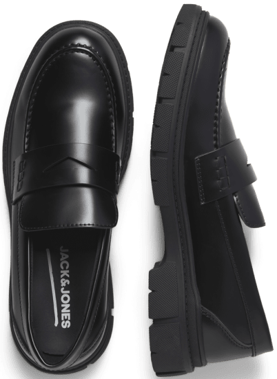 Jack & Jones Baker Loafers Anthracite - Ανδρικά Παπούτσια 40-52 - 