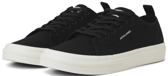 Jack & Jones Bayswater Canvas Sneakers Anthracite - Ανδρικά Παπούτσια 40-52 - 