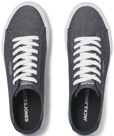 Jack & Jones Ryder Canvas Sneakers Chambray Blue - Ανδρικά Παπούτσια 40-52 - 