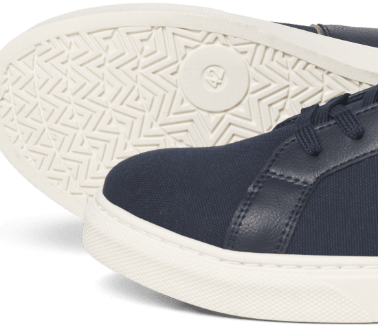 Jack & Jones Watmos Canvas Sneakers Navy Blazer - Ανδρικά Παπούτσια 40-52 - 