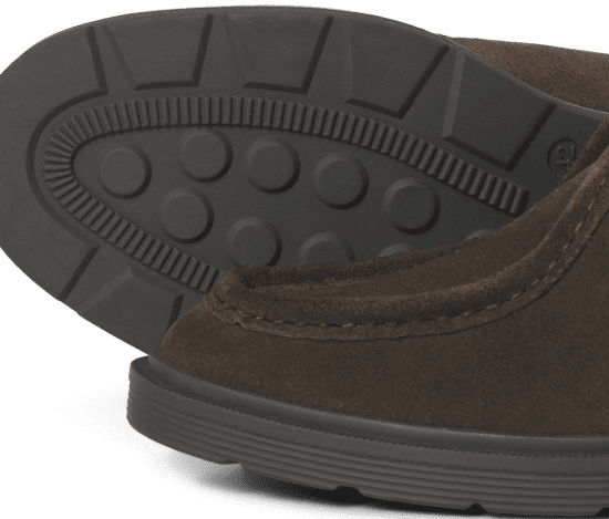 Jack & Jones Austin Suede Moc Brown Stone - Ανδρικά Παπούτσια 40-52 - 