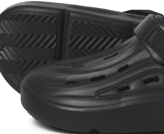 Jack & Jones Vincent Moulded Mules Black - Ανδρικά Παπούτσια 40-52 - 