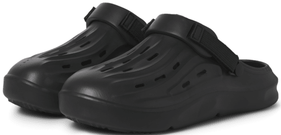 Jack & Jones Vincent Moulded Mules Black - Ανδρικά Παπούτσια 40-52 - 