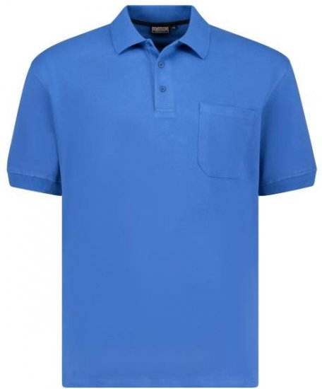 Adamo 139311 Poloshirt RF Azure Blue - Πόλο μπλουζάκια - Aνδρικά μπλουζακια πολο μεγάλα μεγέθη
