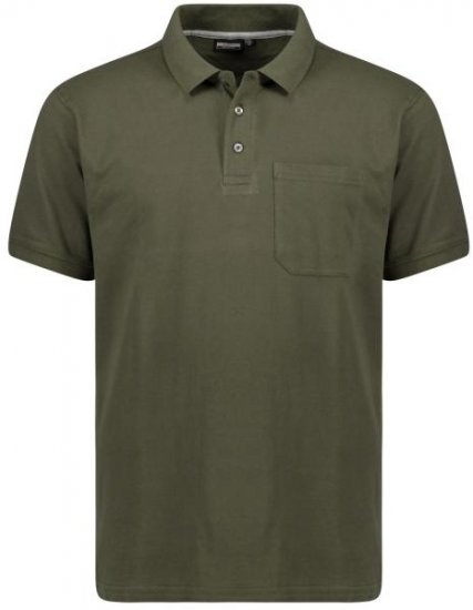 Adamo 139311 Poloshirt RF Olive Green - Πόλο μπλουζάκια - Aνδρικά μπλουζακια πολο μεγάλα μεγέθη