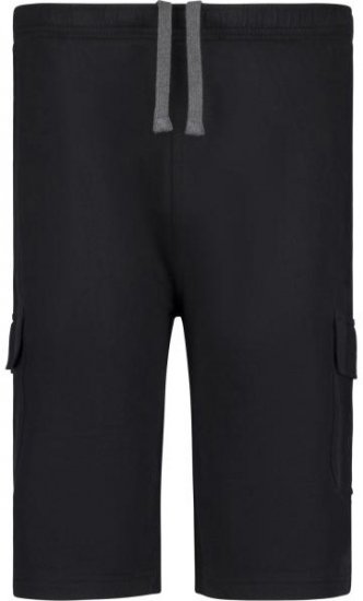 Adamo 159308 Cargo Shorts Black - Σορτς - Aνδρικεσ βερμουδεσ μεγαλα μεγάλα μεγέθη