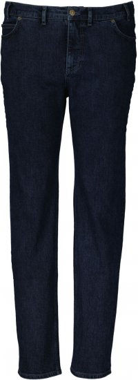 Adamo 5-Pocket High Rise Jeans Dark Navy - Τζιν και παντελόνια - Aνδρικα τζιν παντελόνια μεγάλα μεγέθη