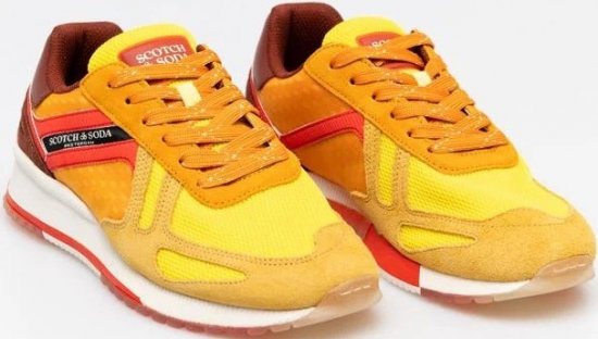 Scotch & Soda S498 Sneakers Orange - Ανδρικά Παπούτσια 40-52 - 