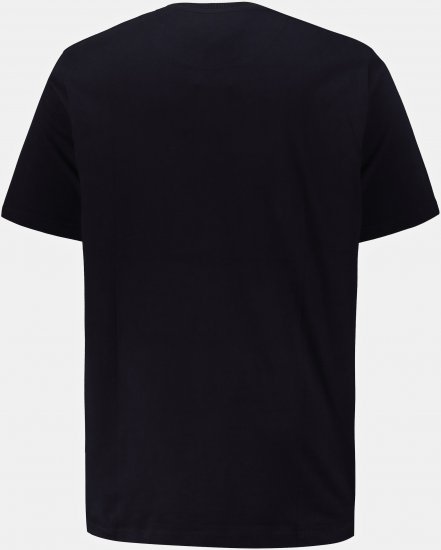 JP1880 Aerosmith Graphic Comfort Fit Band T-Shirt Black - Μακό μπλουζάκια - Aνδρικά μπλουζεσ μεγάλα μεγέθη