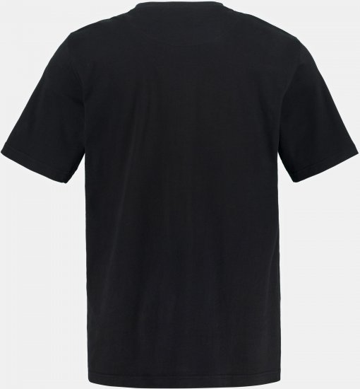 JP1880 Iron Maiden - Number of the Beast Graphic Comfort Fit Band T-Shirt Black - Μακό μπλουζάκια - Aνδρικά μπλουζεσ μεγάλα μεγέθη