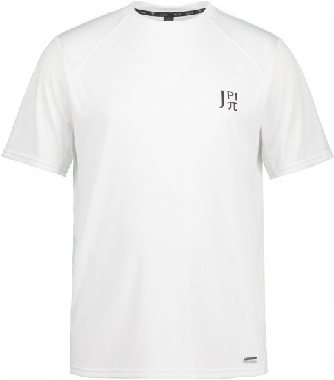 JP1880 QuickDry CoreFit Tennis T-Shirt White - Αθλητικά ρούχα & Outdoor - Aθλητικα ρούχα μεγάλα μεγέθη ανδρικά