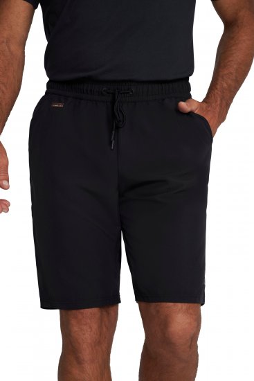 JP1880 QuickDry Tennis Shorts Black - Αθλητικά ρούχα & Outdoor - Aθλητικα ρούχα μεγάλα μεγέθη ανδρικά