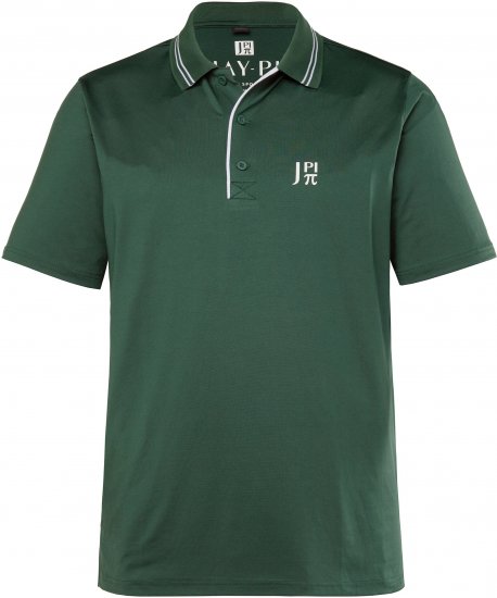 JP1880 QuickDry ProLine Tennis Polo Shirt Dark Green - Αθλητικά ρούχα & Outdoor - Aθλητικα ρούχα μεγάλα μεγέθη ανδρικά