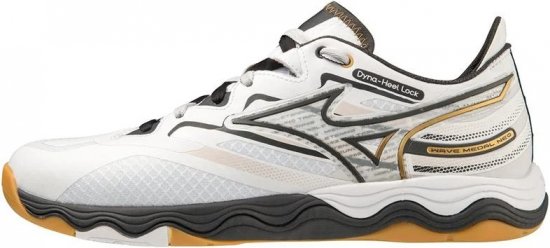 Mizuno 81GA232502 Sneakers White/Black/Gold - Ανδρικά Παπούτσια 40-52 - 