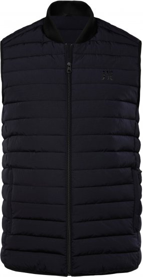 JP1880 Guilted College Collar Golf Vest Dark Navy - Αθλητικά ρούχα & Outdoor - Aθλητικα ρούχα μεγάλα μεγέθη ανδρικά