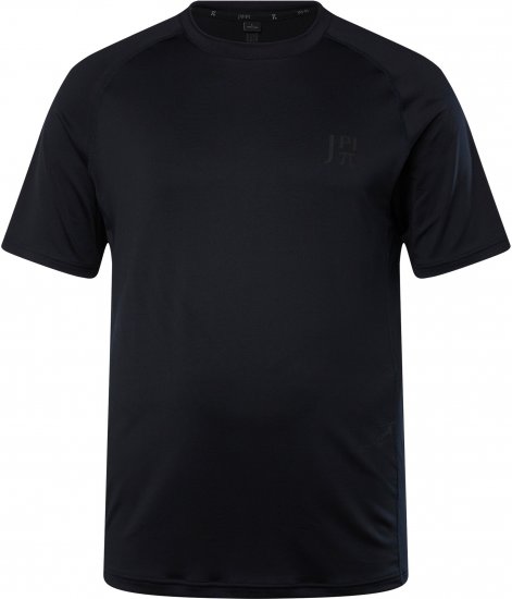 JP1880 QuickDry Side Prints Tennis T-Shirt Dark Navy - Αθλητικά ρούχα & Outdoor - Aθλητικα ρούχα μεγάλα μεγέθη ανδρικά