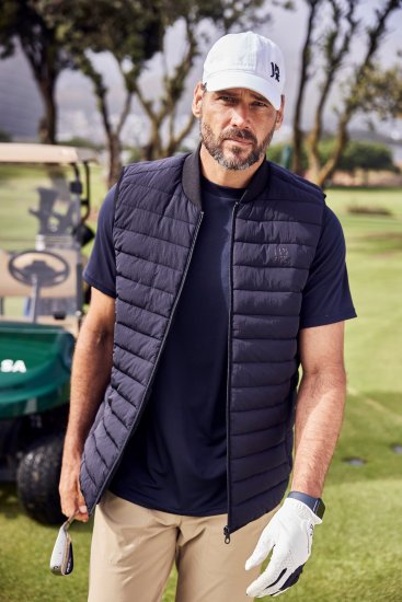 JP1880 Jay-Pi FLEXNAMIC® QuickDry Golfing T-Shirt Dark Navy - Αθλητικά ρούχα & Outdoor - Aθλητικα ρούχα μεγάλα μεγέθη ανδρικά