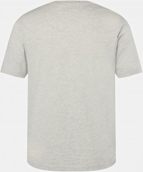 JP1880 Rolling Stones Graphic Comfort Fit Band T-Shirt Light Grey - Μακό μπλουζάκια - Aνδρικά μπλουζεσ μεγάλα μεγέθη