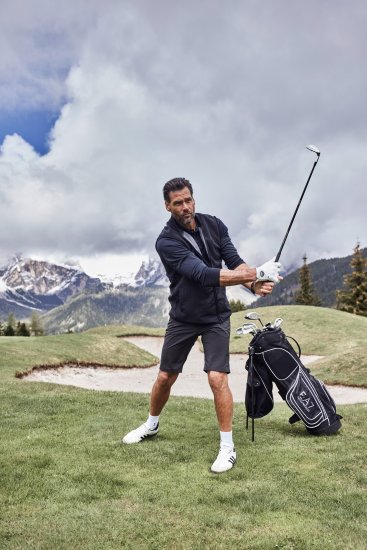 JP1880 Level 2 Double-Layer Fleece Vest Black - Αθλητικά ρούχα & Outdoor - Aθλητικα ρούχα μεγάλα μεγέθη ανδρικά