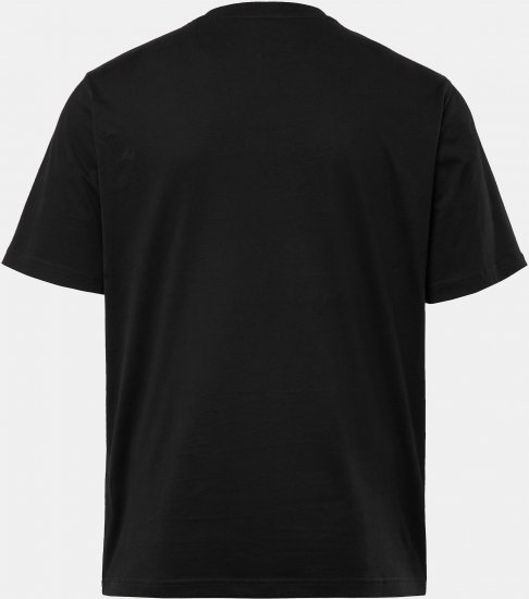 JP1880 AC/DC Graphic Band T-Shirt Black - Μακό μπλουζάκια - Aνδρικά μπλουζεσ μεγάλα μεγέθη