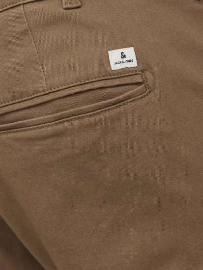 Jack & Jones Marco Dave Chinos Brown - Τζιν και παντελόνια - Aνδρικα τζιν παντελόνια μεγάλα μεγέθη